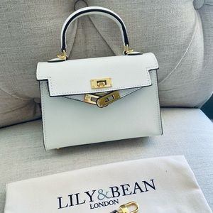 Lily and Bean Hettie Mini in snow white GHW